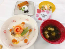 母の日 普通食