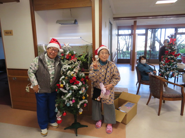 クリスマス飾りつけ