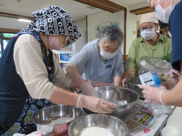 水無月お菓子作り